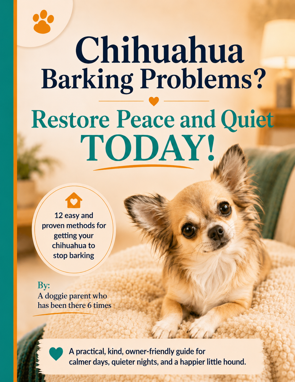 Chihuahua barking guide PDF — 12 proven methods to stop a Chihuahua from barking