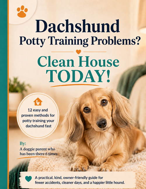 Dachshund potty training guide PDF — 12 proven house-training methods for dachshunds